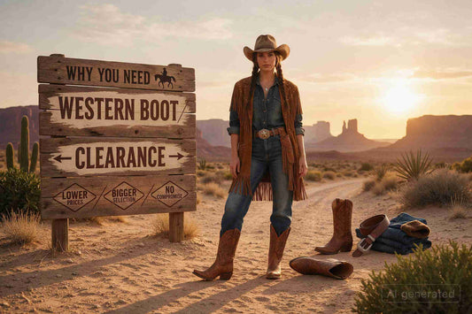 Women'S Western Boot Clearance