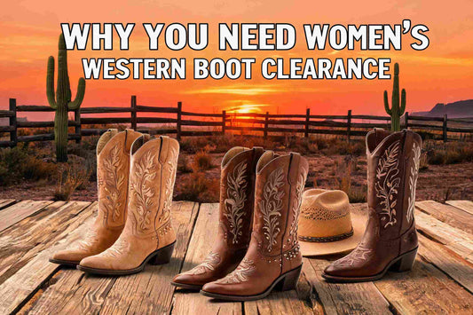 Women's Western Boots Clearance Sale