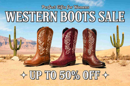 Women's Western Boots Gift Sale