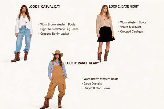 Women's Western Boots Outfit