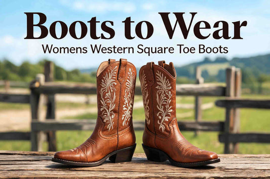 Women's Western Square Toe Boots Season