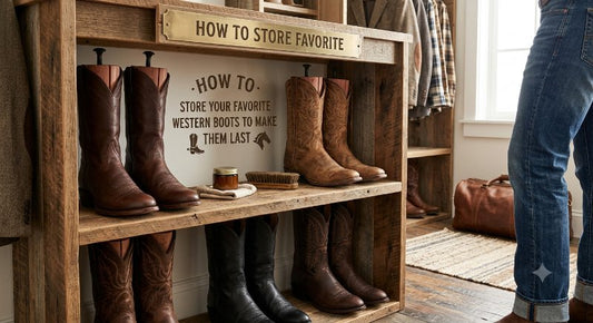 How to Store Your Favorite Western Boots to Make Them Last