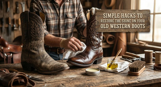 Simple Hacks to Restore the Shine on Your Old Western Boots