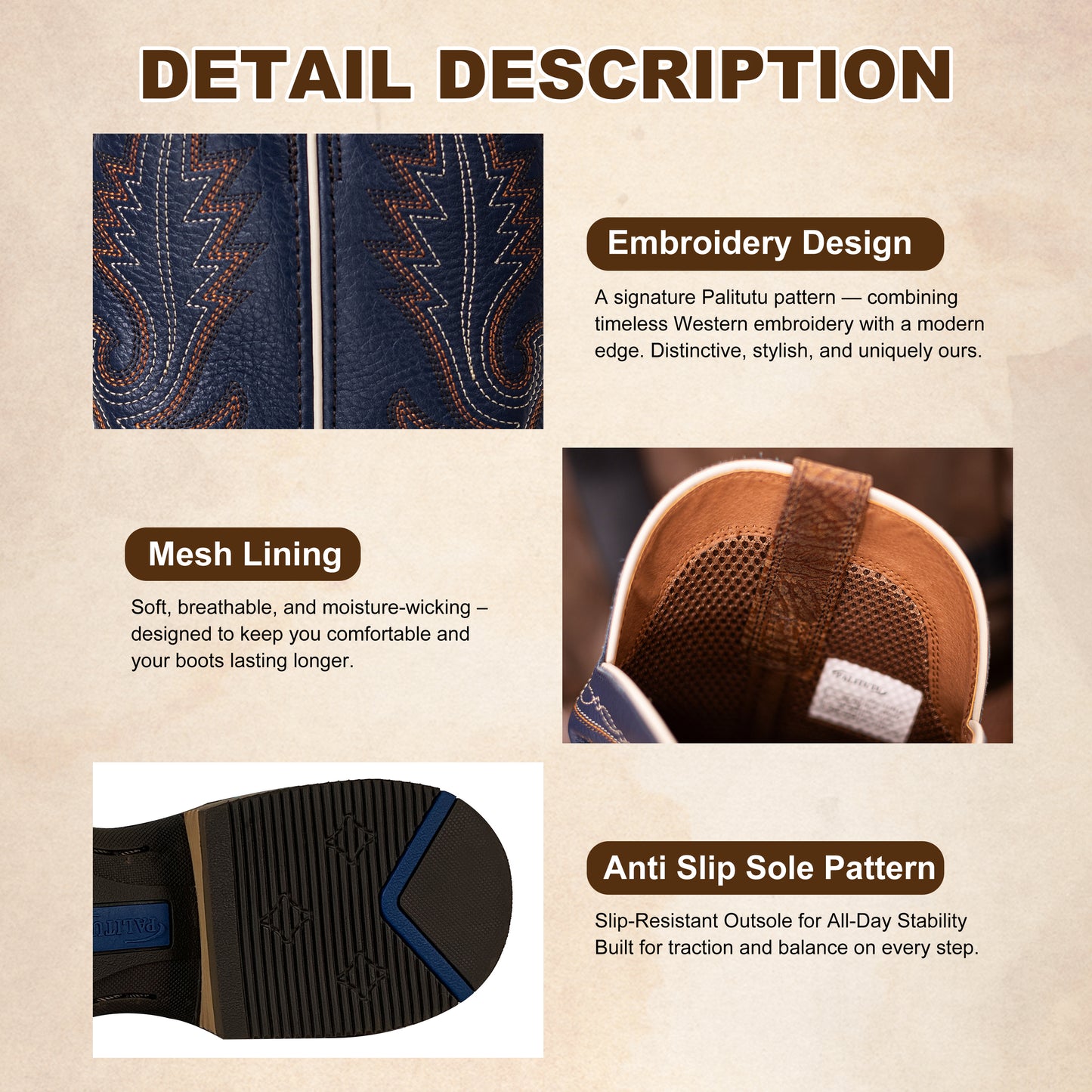 Square Tip Cowboy Boots