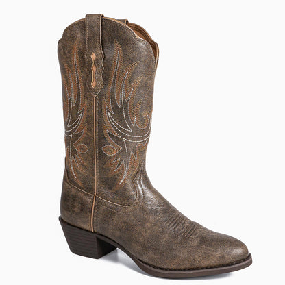 Dark Cowgirl Boots