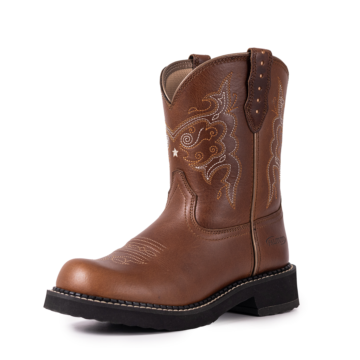 Women'S Embroidered Cowboy Boots