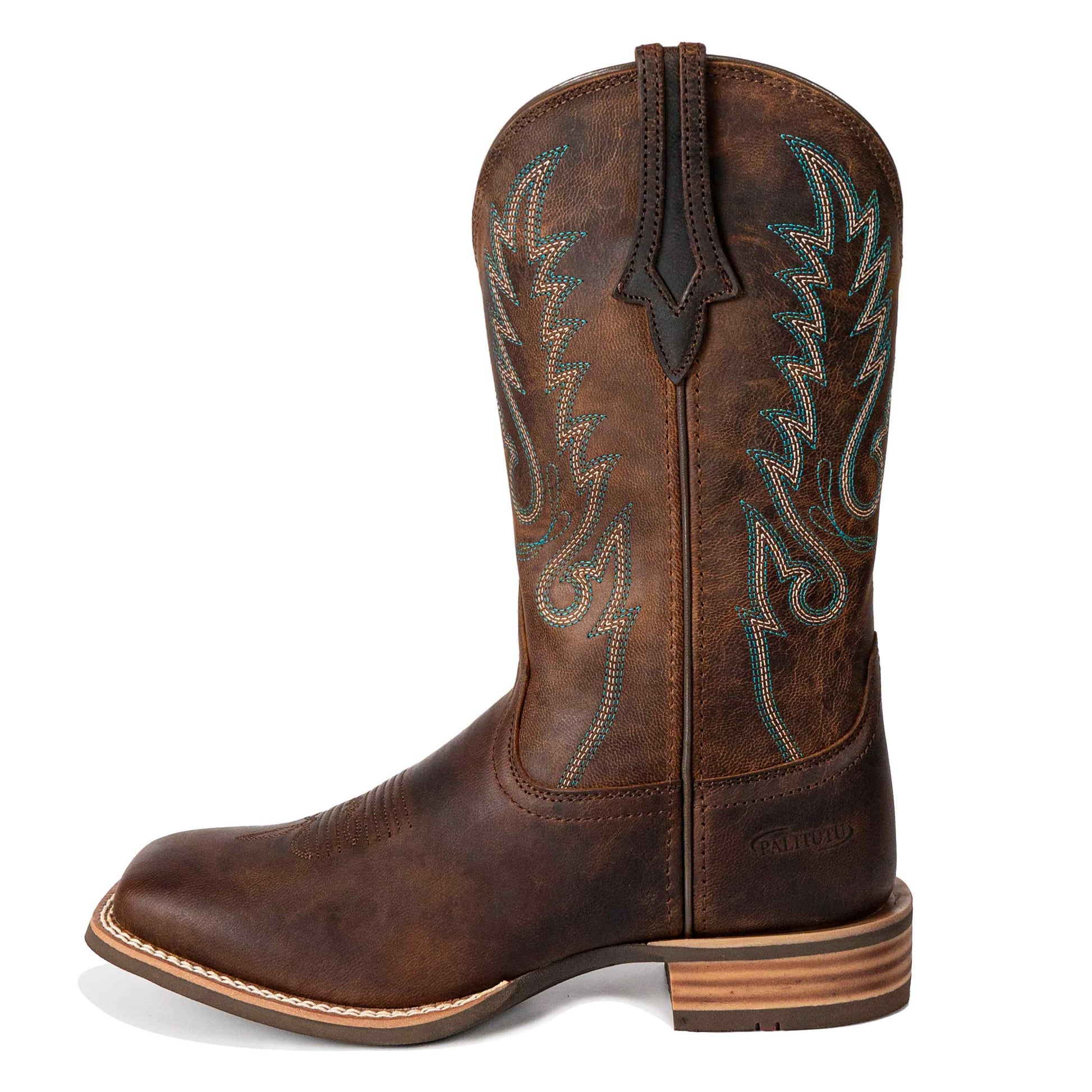 Dark Brown Western Boots