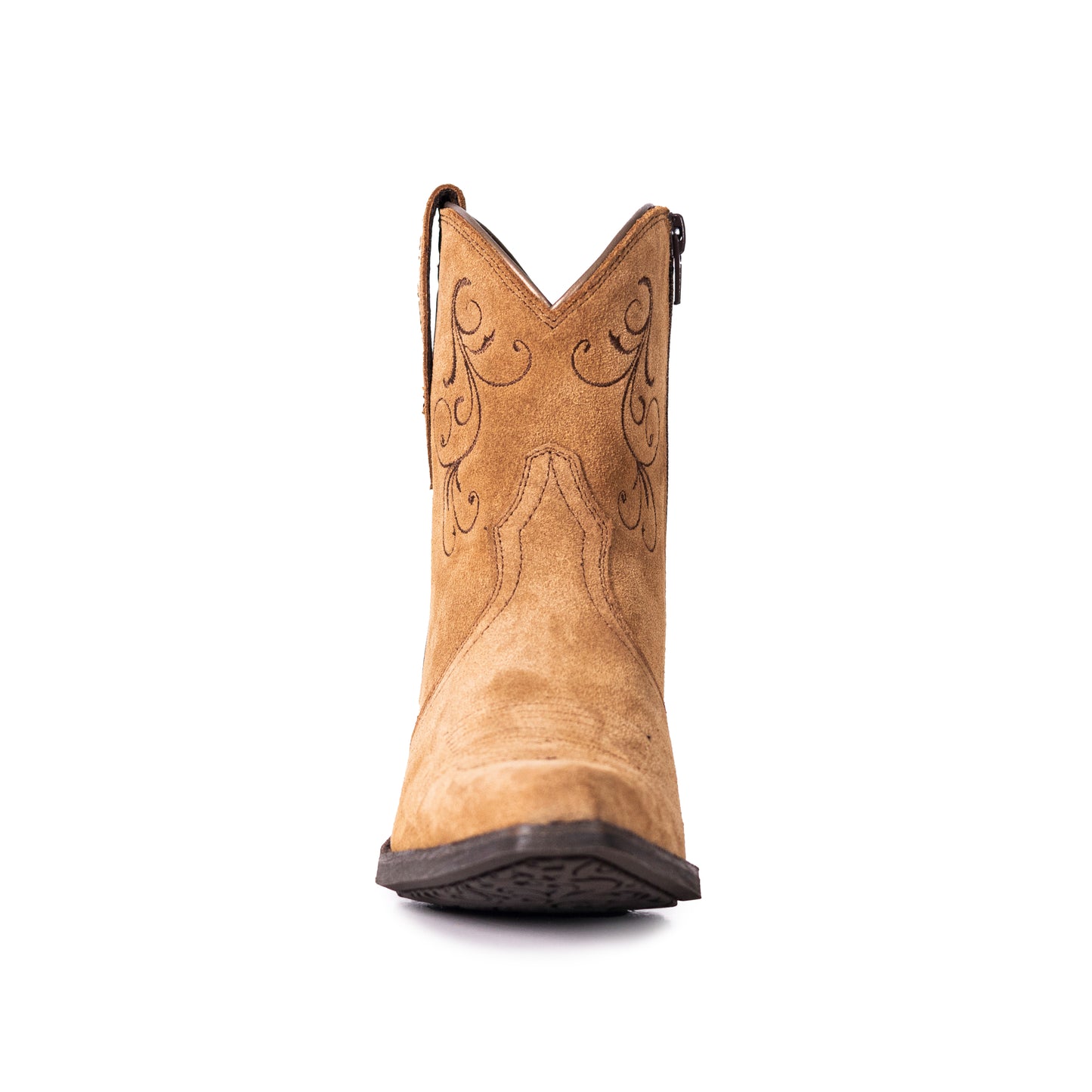 West Women's Western Cowgirl Boots - Full Grain Leather, Snip Toe MWB6024