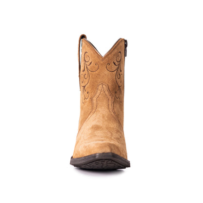 West Women's Western Cowgirl Boots - Full Grain Leather, Snip Toe MWB6024