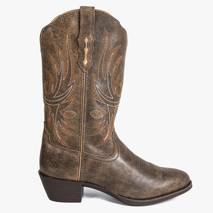 Dark Brown Cowboy Boots