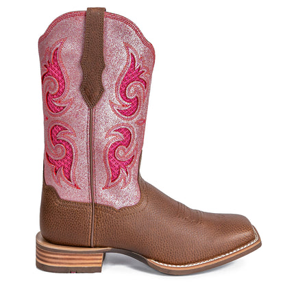 Pink Western Boots