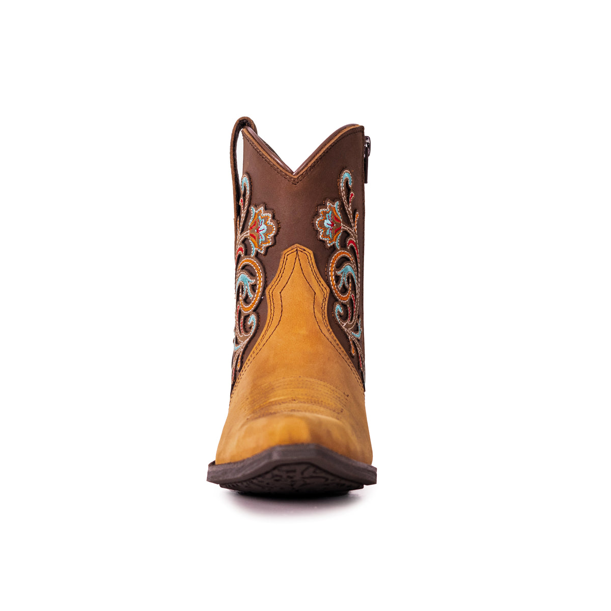West Women's Western Cowgirl Boots - Full Grain Leather, Snip Toe MWB6013