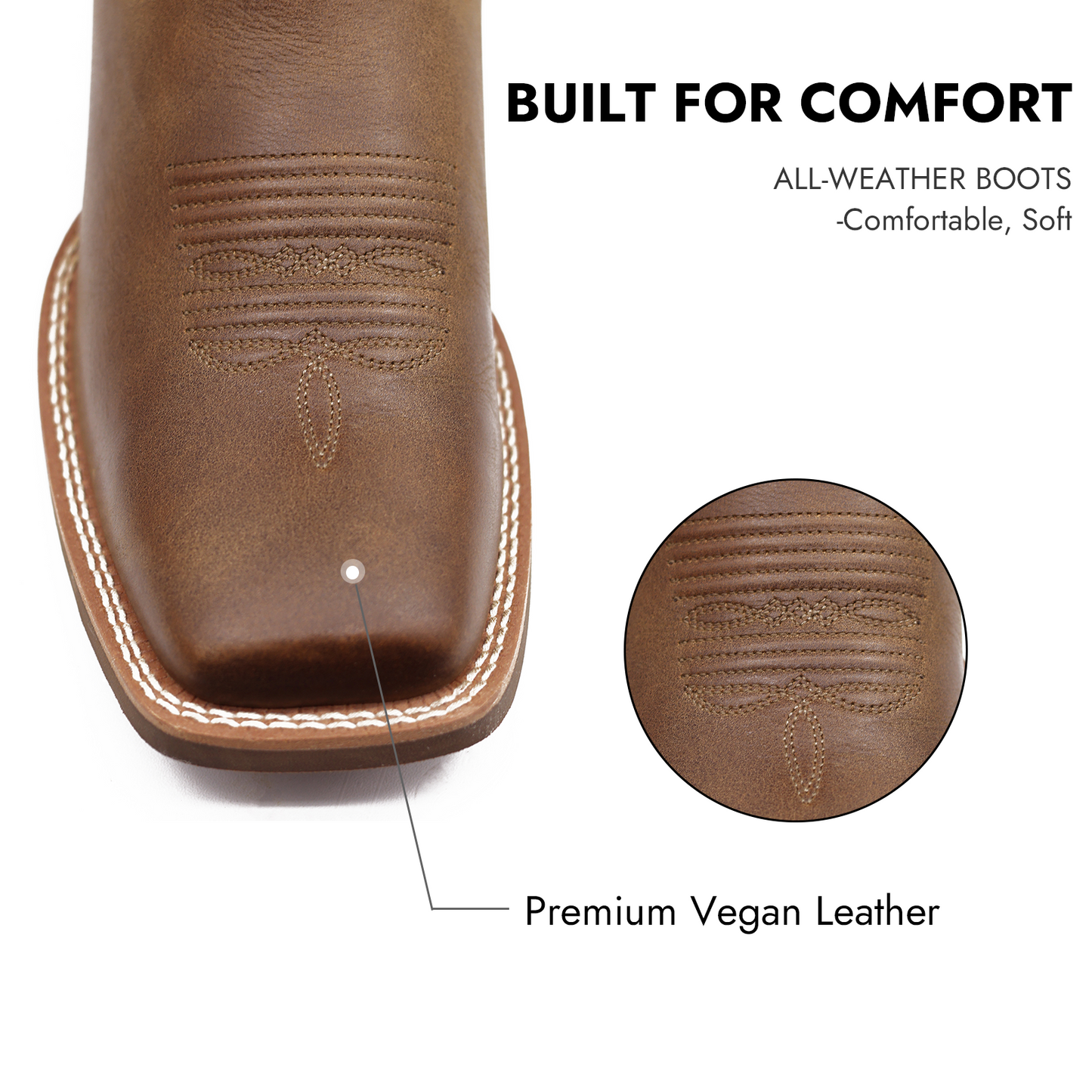 Square Toe Cowboy Boots