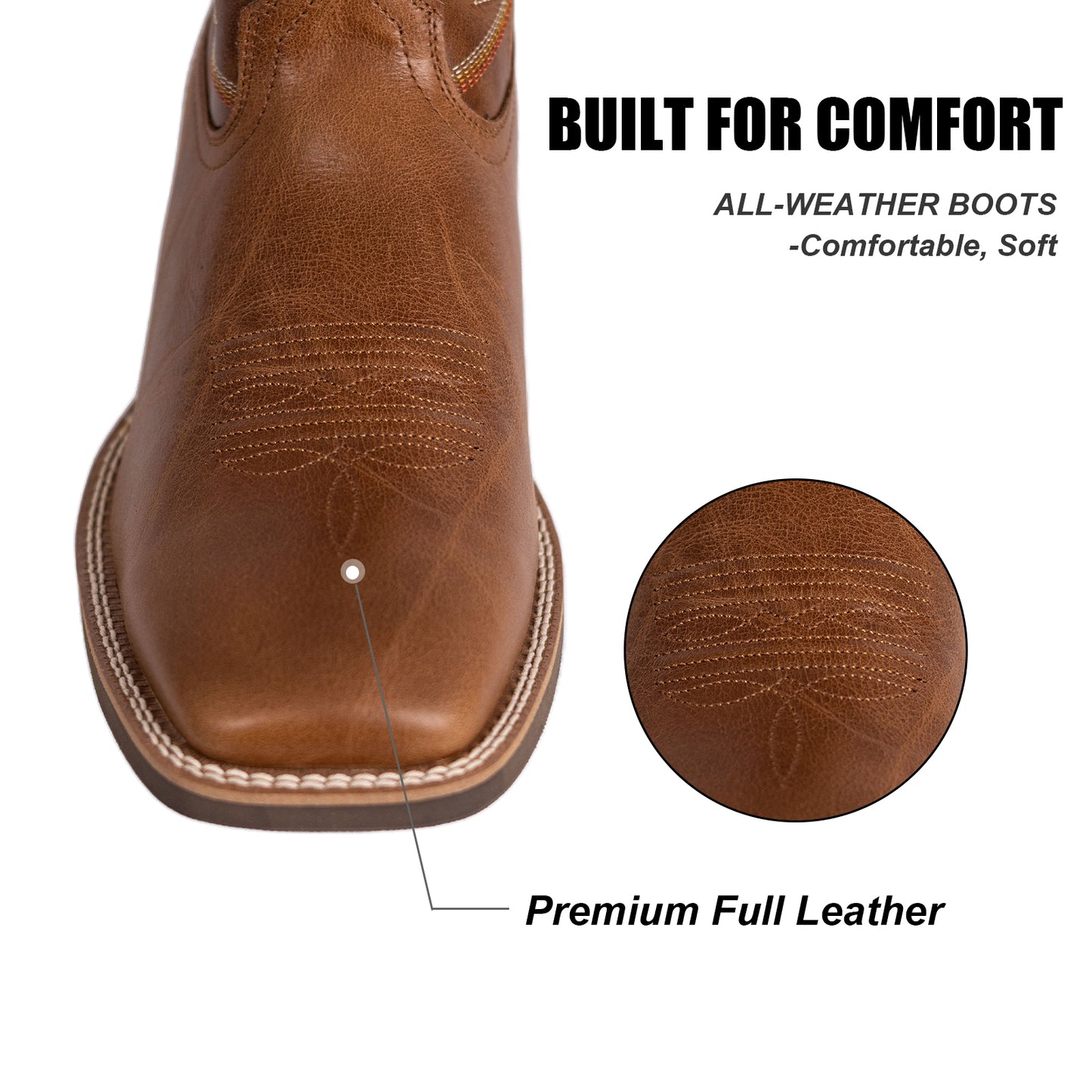Square Toe Cowboy Boots