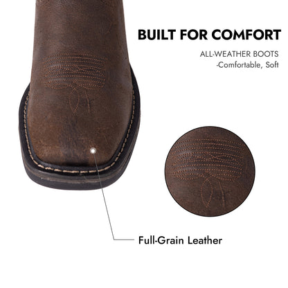 Square Toe Cowboy Boots