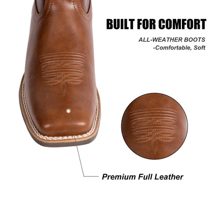 Square Toe Cowgirl Boots
