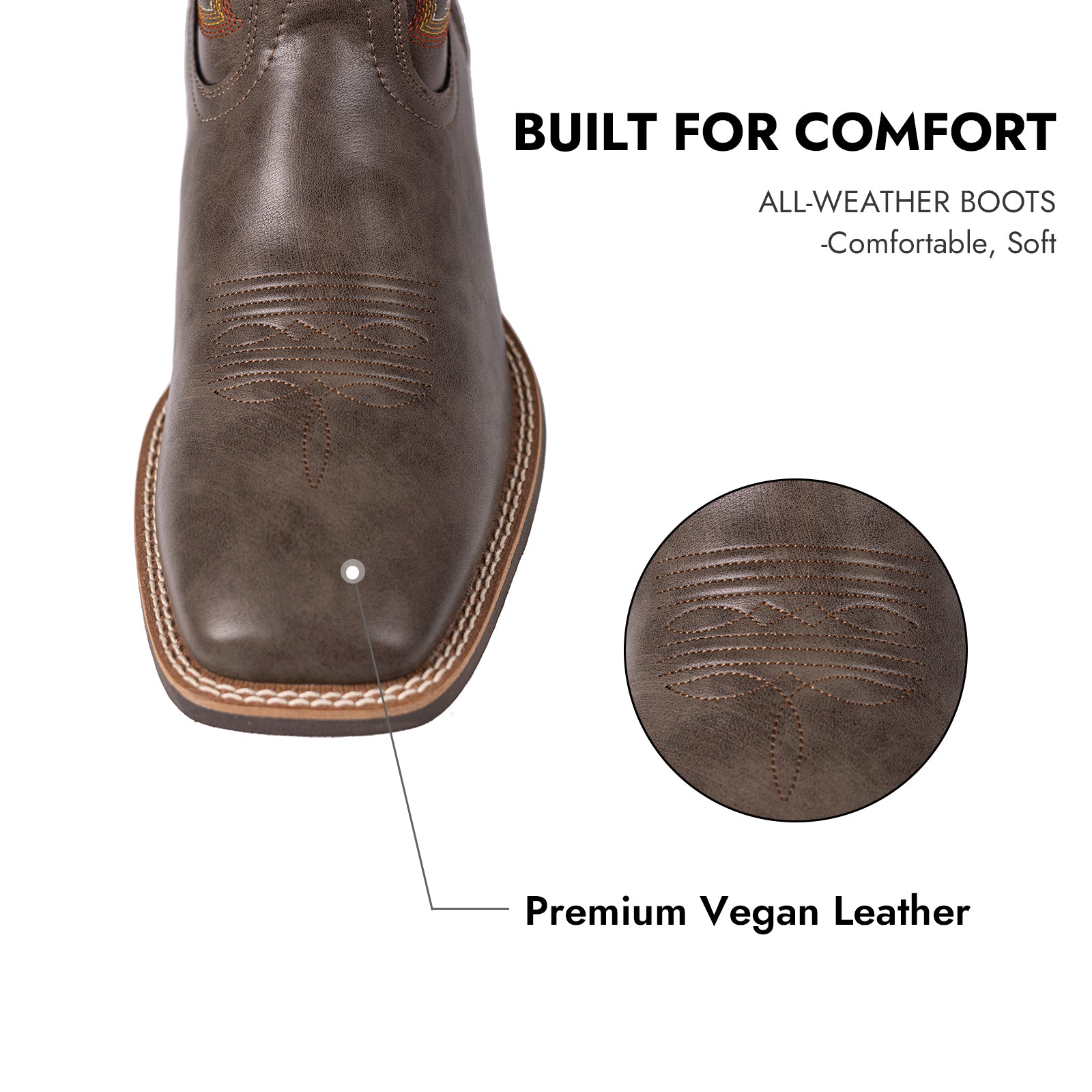Square Toe Cowboy Boots