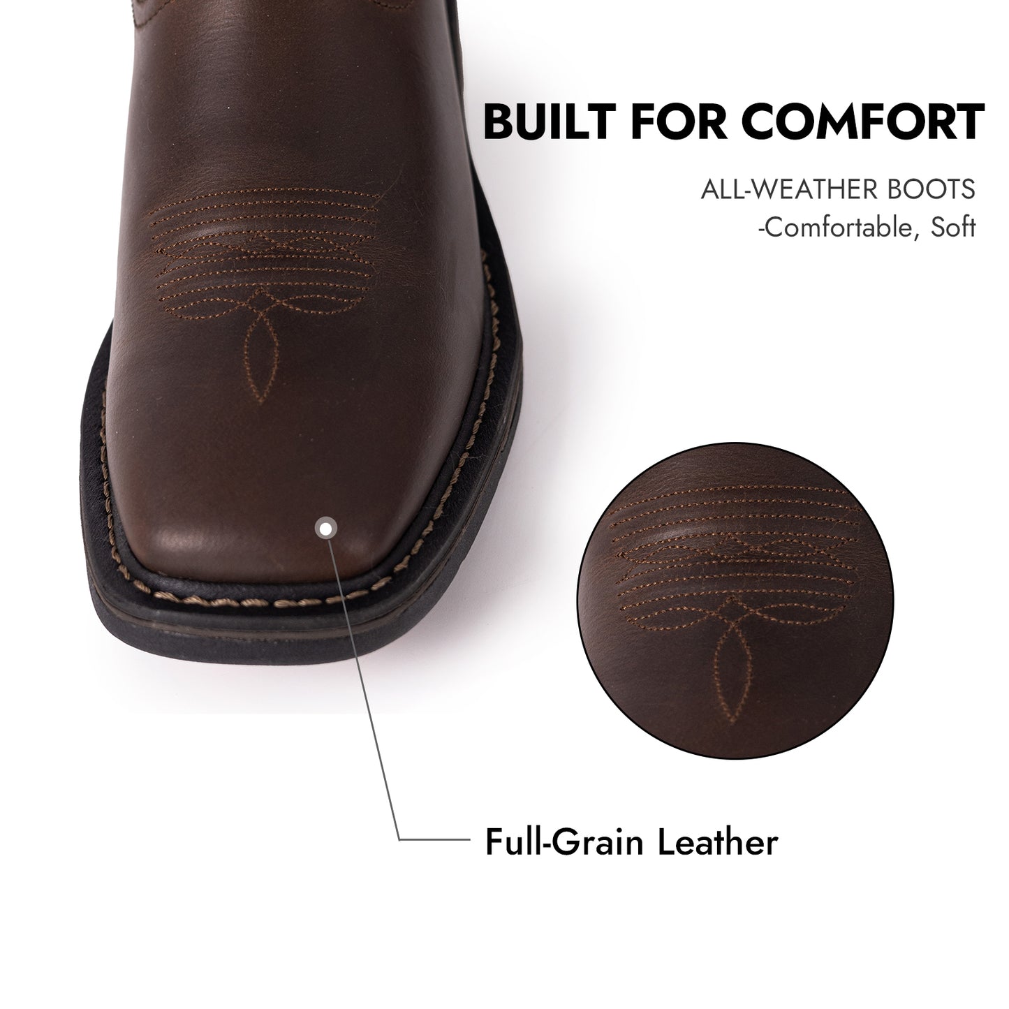 Square Toe Cowboy Boots