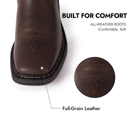 Square Toe Cowboy Boots