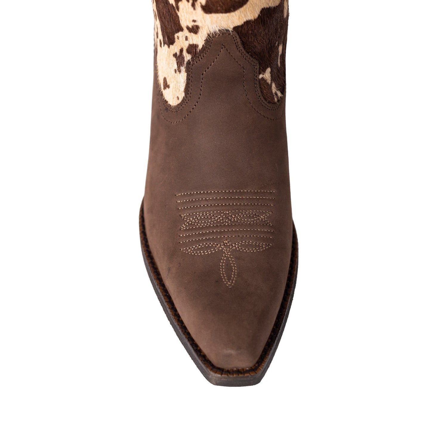 Montana West Women's Western Cowgirl Boots - Full Grain Leather, Snip Toe MWB6003