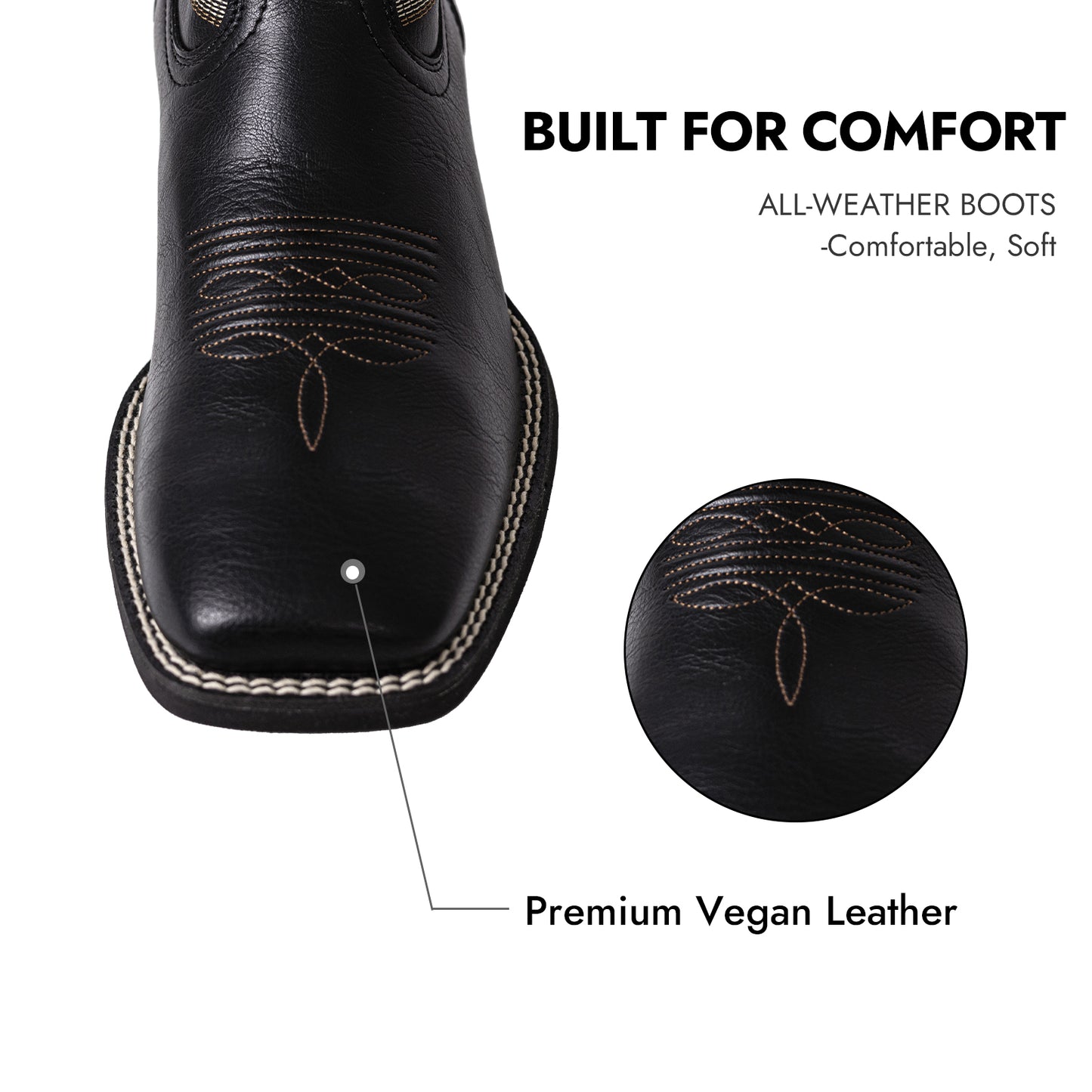 Square Toe Cowboy Boots
