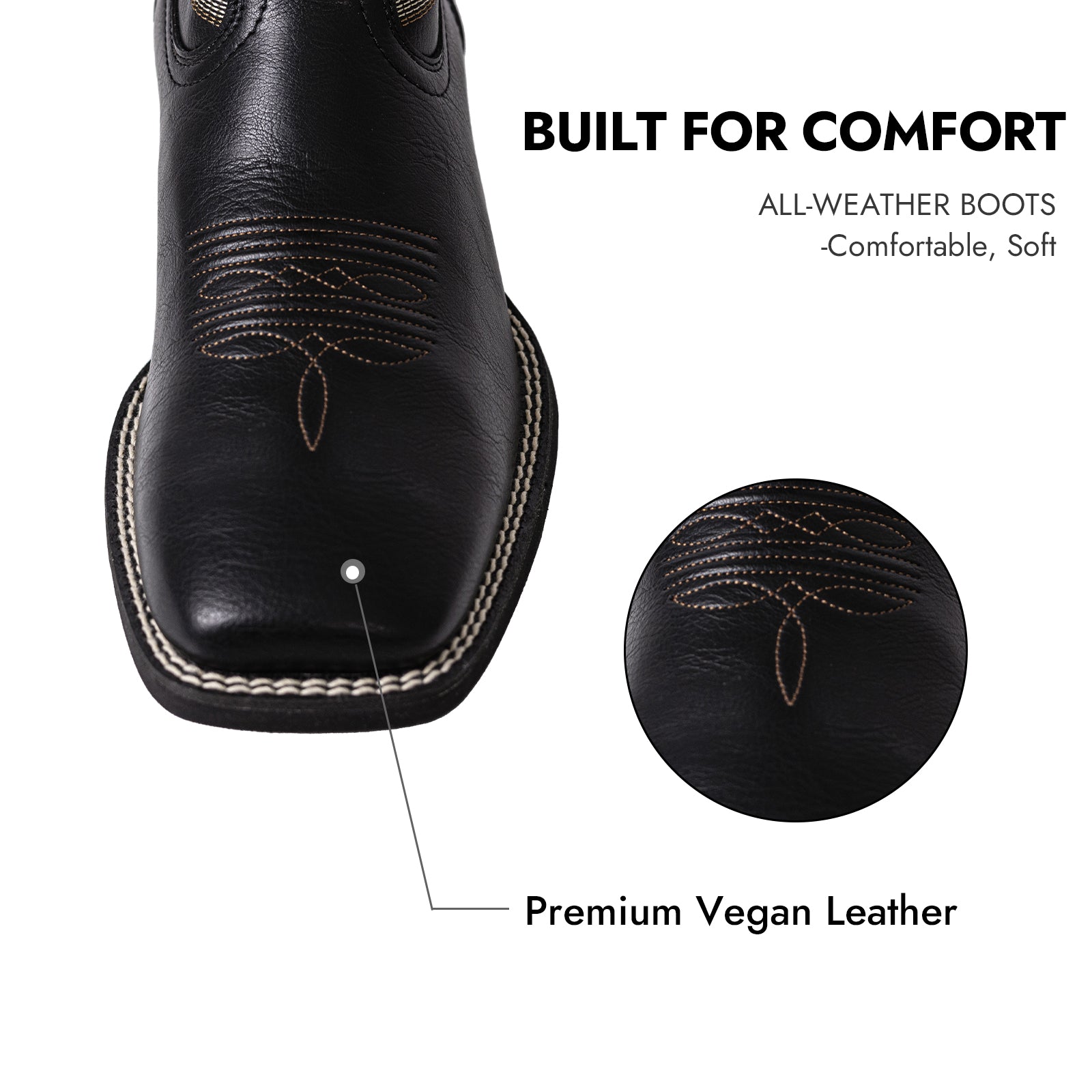 Square Toe Cowboy Boots