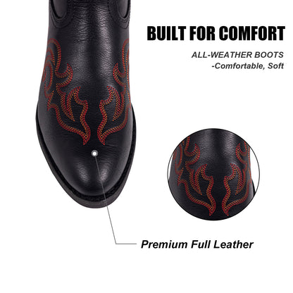 Round Toe Cowboy Boots
