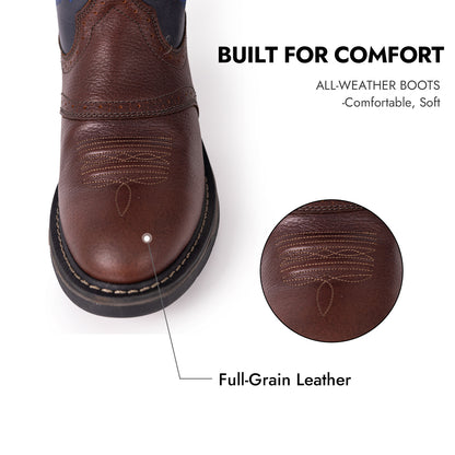 Round Toe Cowboy Boots