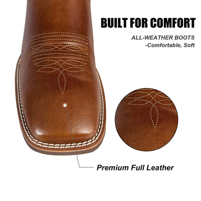 Square Toe Cowboy Boots