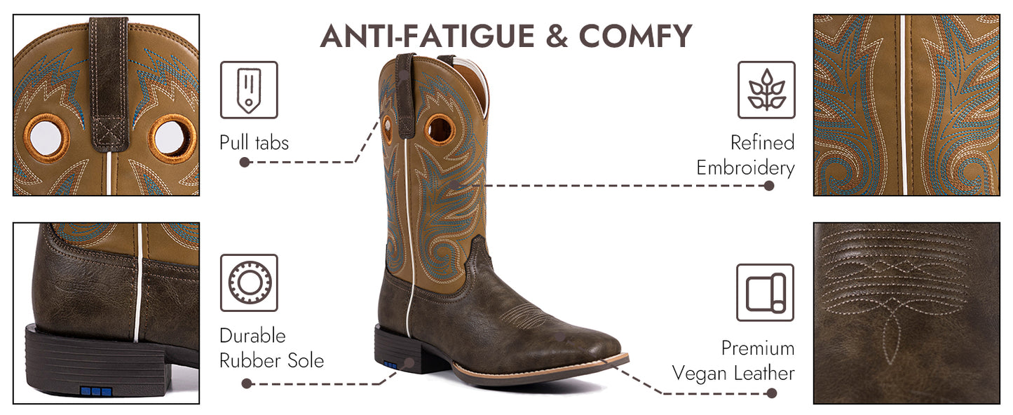 Brown Cowgirl Boots