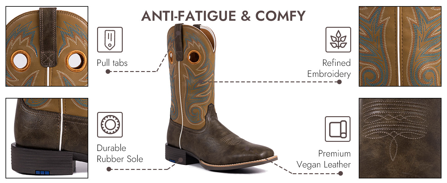 Brown Cowgirl Boots