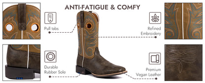 Brown Cowgirl Boots