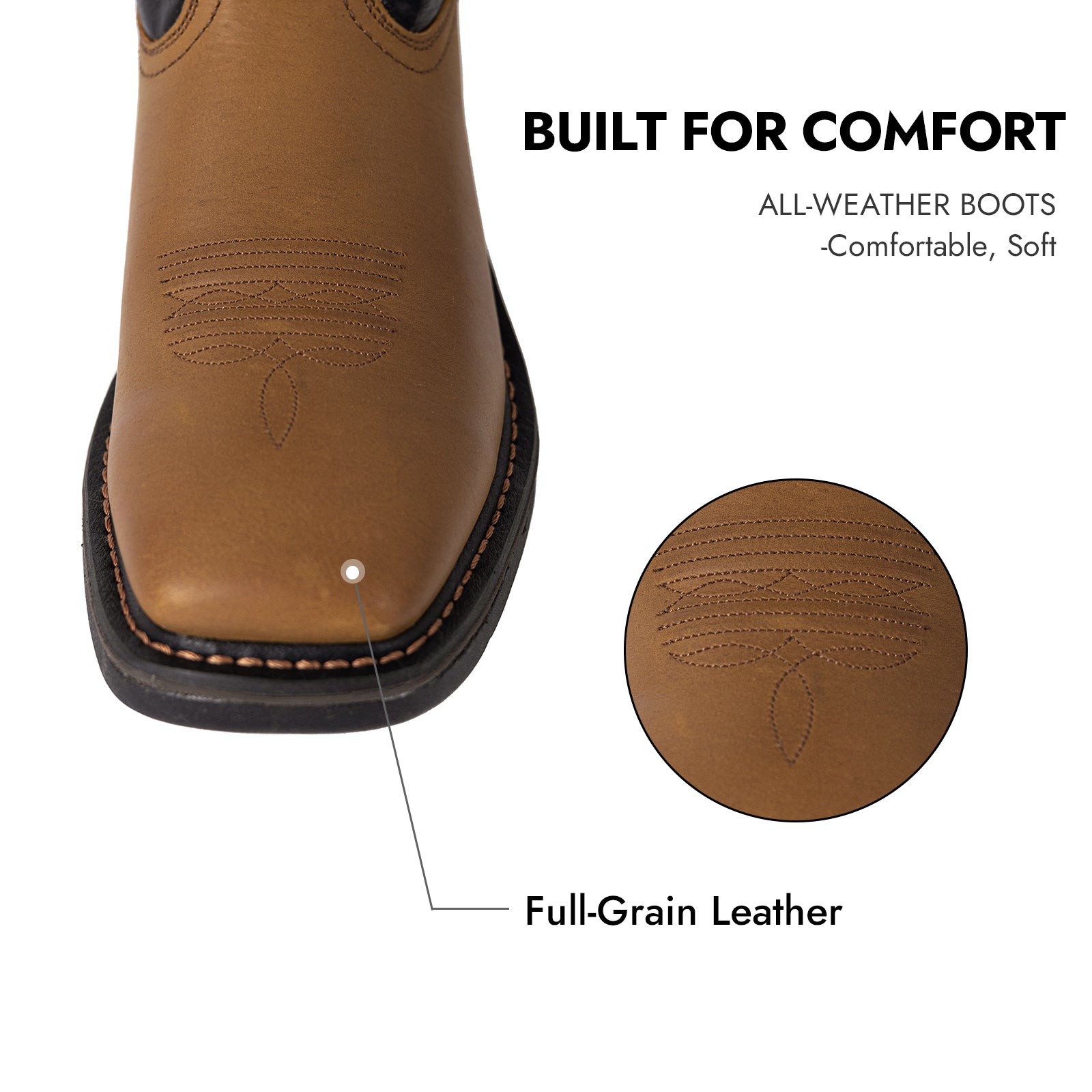 Square Toe Cowboy Boots