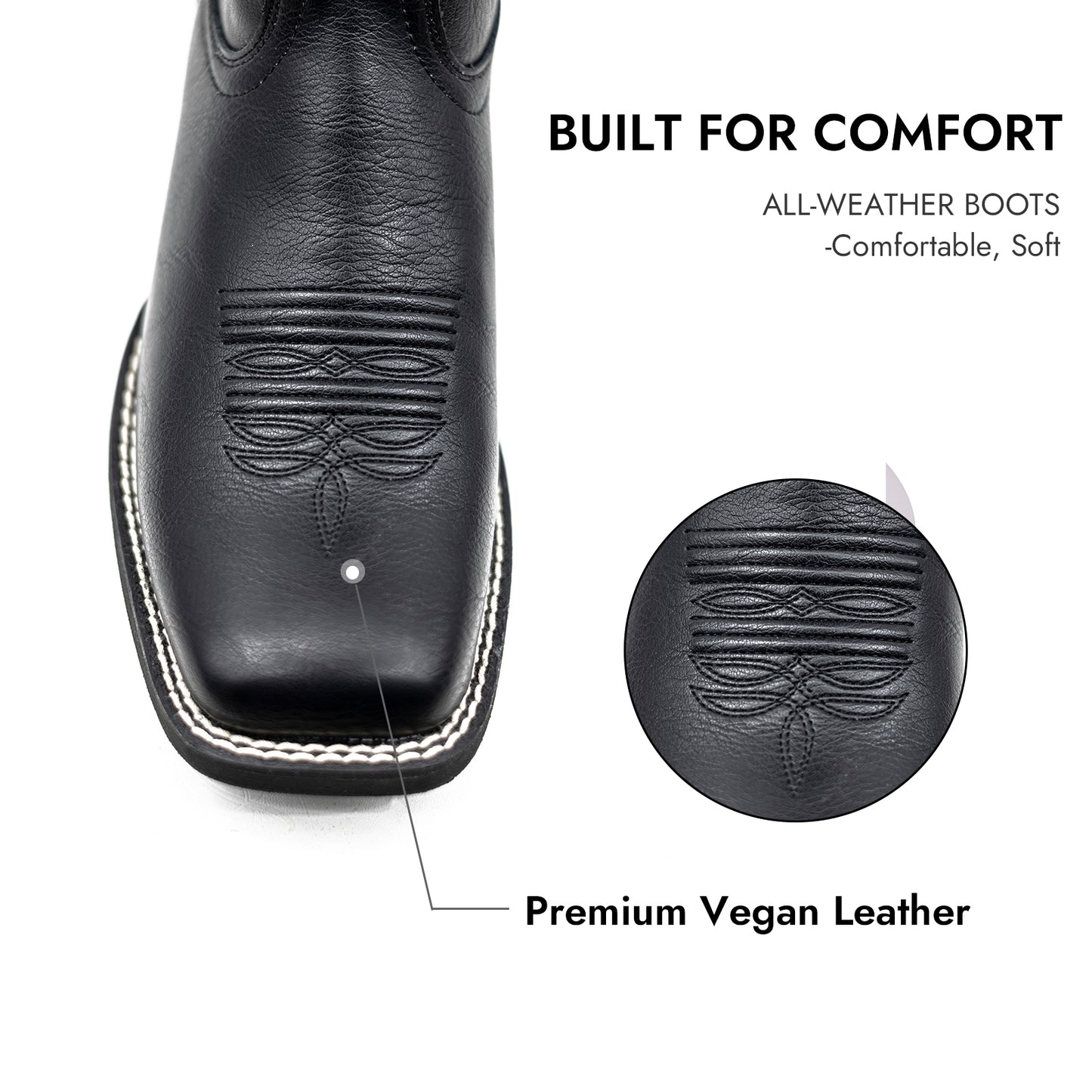 Square Toe Cowboy Boots