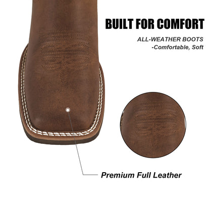 Square Toe Cowboy Boots