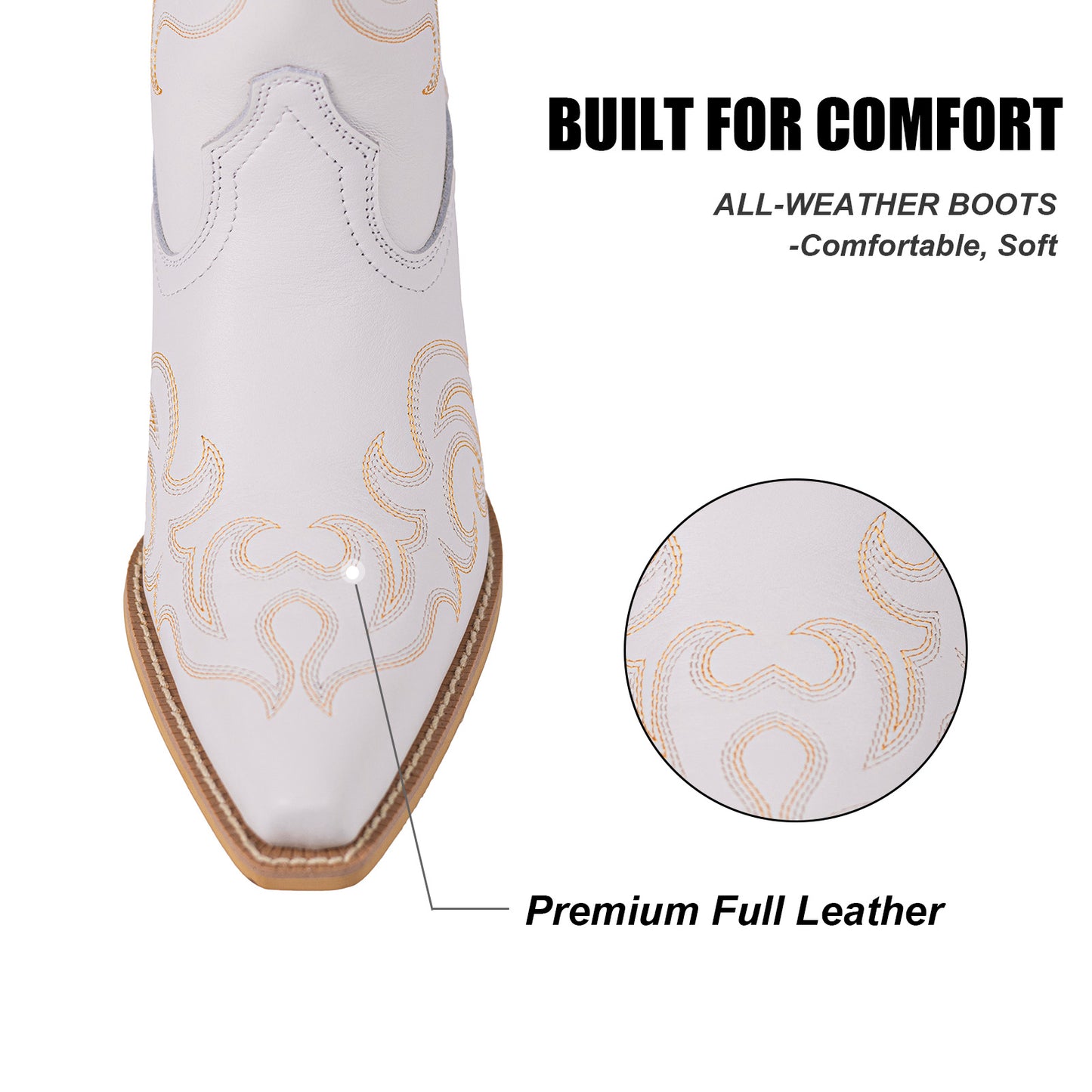 Pointed Toe Cowboy Boots
