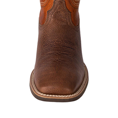 Square Toe Boots Leather