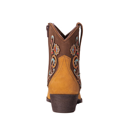 West Women's Western Cowgirl Boots - Full Grain Leather, Snip Toe MWB6013