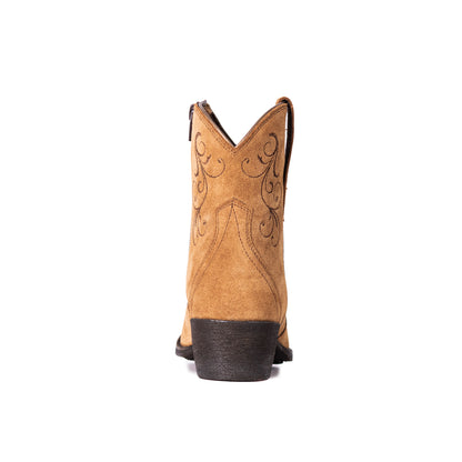 West Women's Western Cowgirl Boots - Full Grain Leather, Snip Toe MWB6024