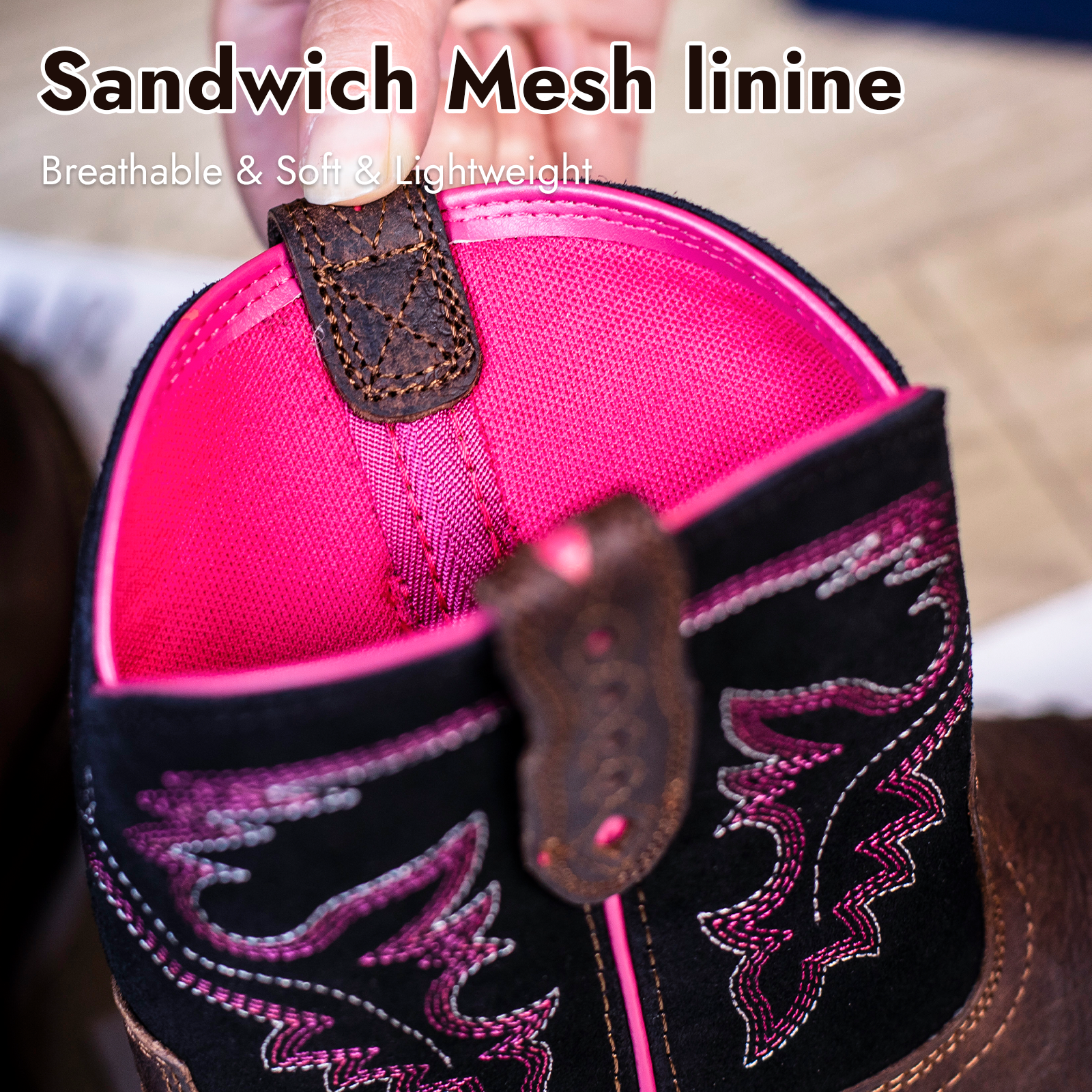 Pink Cowboy Boots