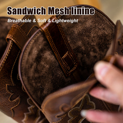 Square Toe Western Boots