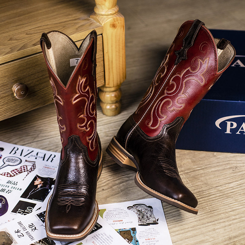 Red Cowboy Boots for Women