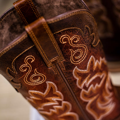 Dark Brown Western Boots