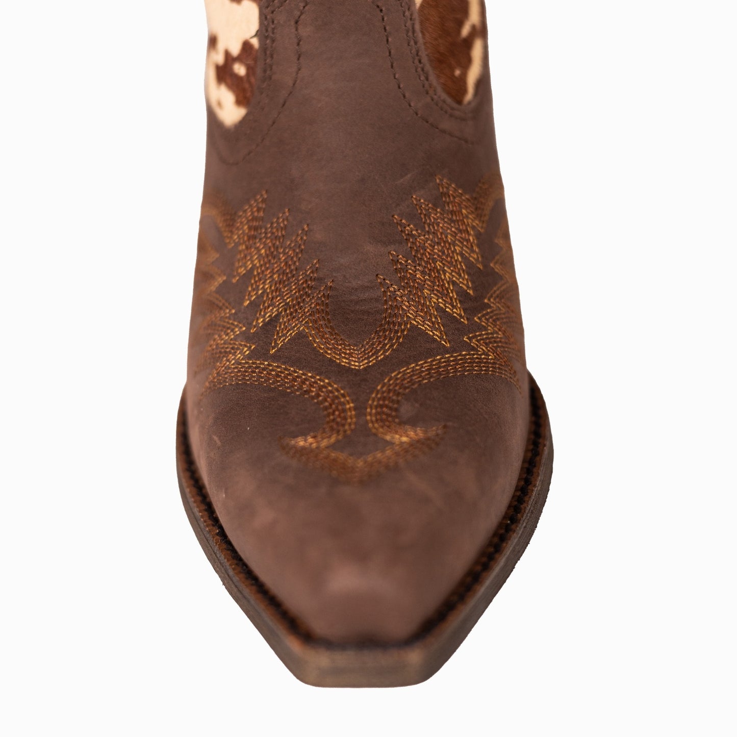 West Women's Western Cowgirl Boots - Full Grain Leather, Snip Toe MWB6040