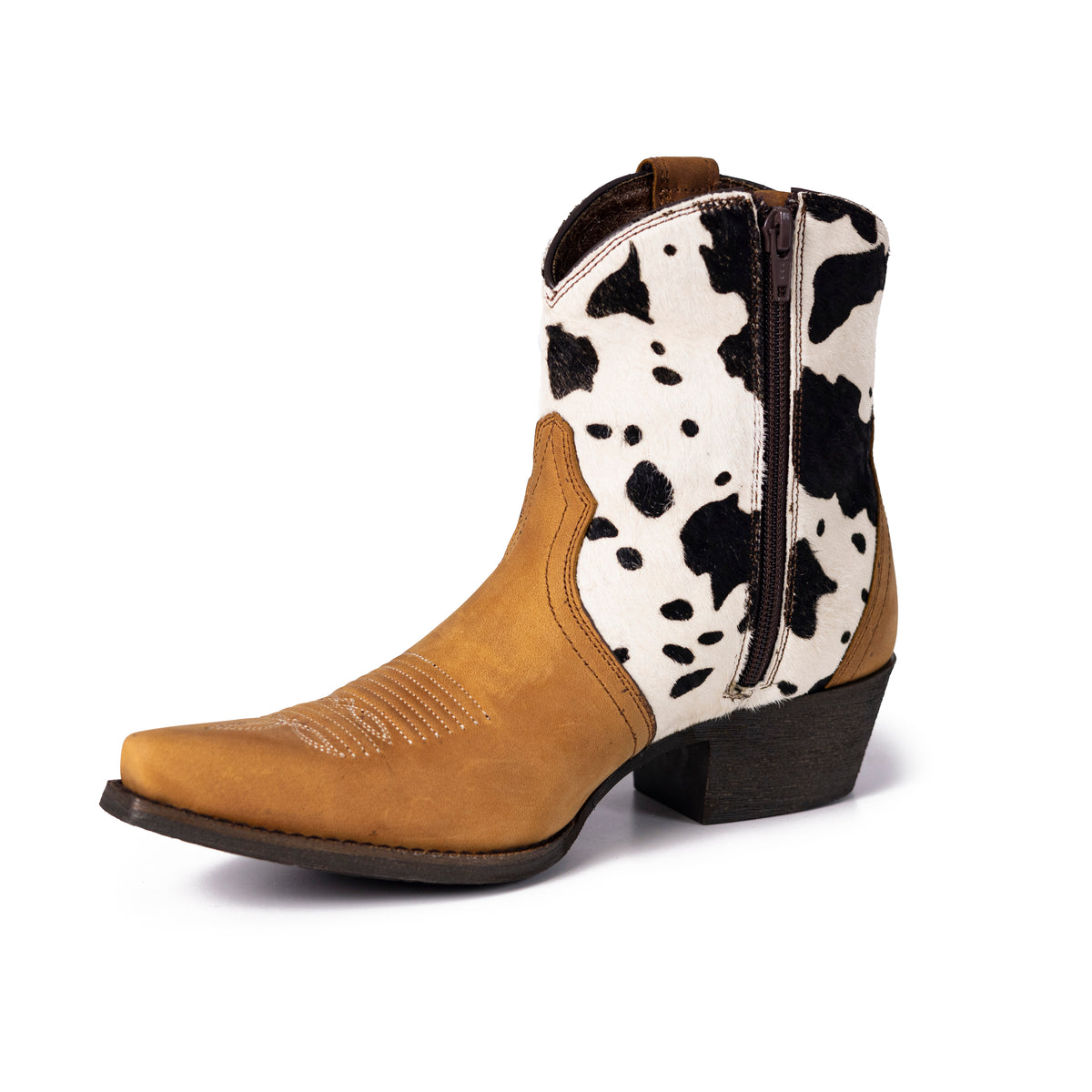 Montana West Women's Western Cowgirl Boots - Full Grain Leather, Snip Toe MWB6014