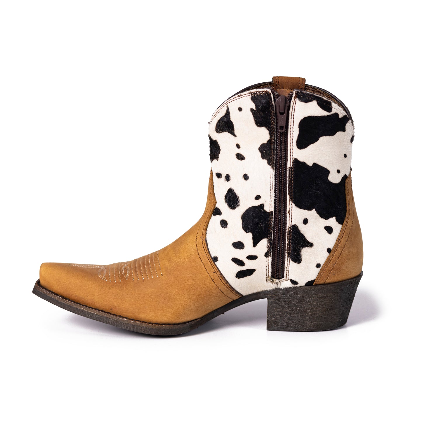 Montana West Women's Western Cowgirl Boots - Full Grain Leather, Snip Toe MWB6014