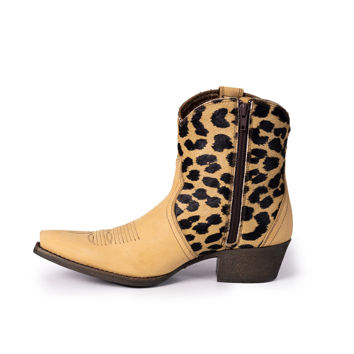 Montana West Women's Western Cowgirl Boots - Full Grain Leather, Snip Toe MWB6015