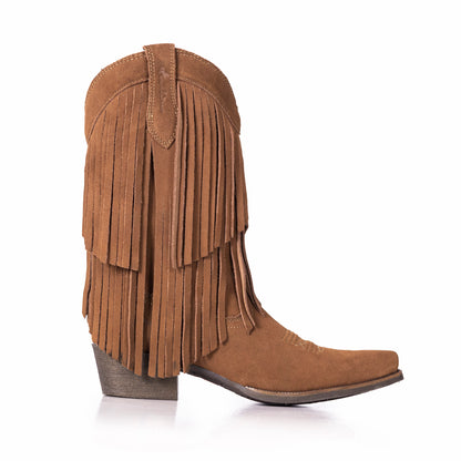 West Women's Western Cowgirl Boots - Full Grain Leather, Snip Toe MWB6022