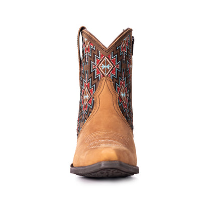 West Women's Western Cowgirl Boots - Full Grain Leather, Snip Toe MWB6012