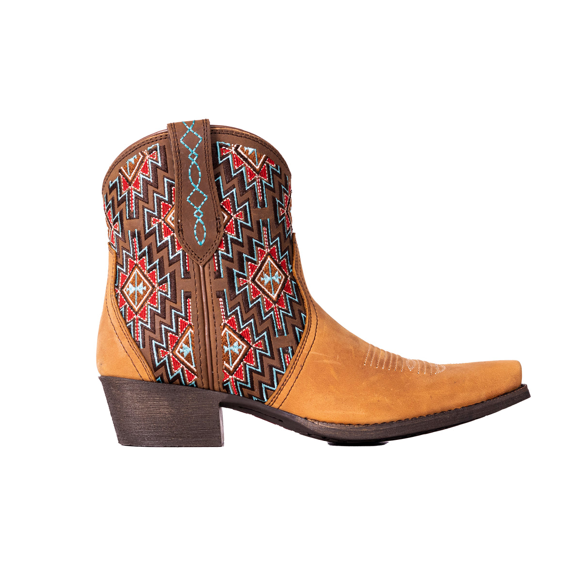 West Women's Western Cowgirl Boots - Full Grain Leather, Snip Toe MWB6012